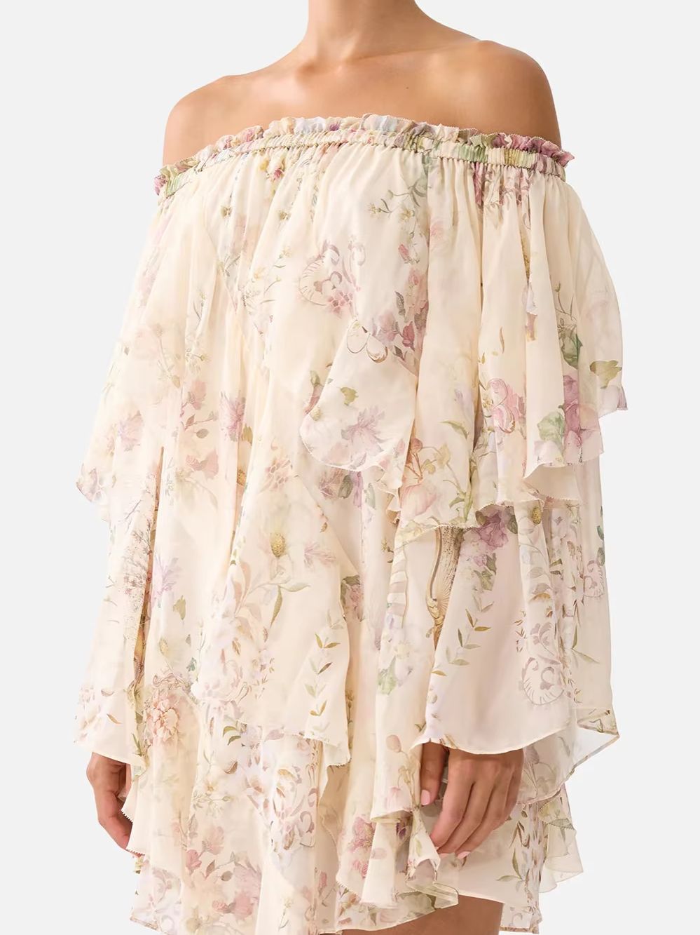 Robe Silk Women - 2026 Women's Flower Printed Loose Dress