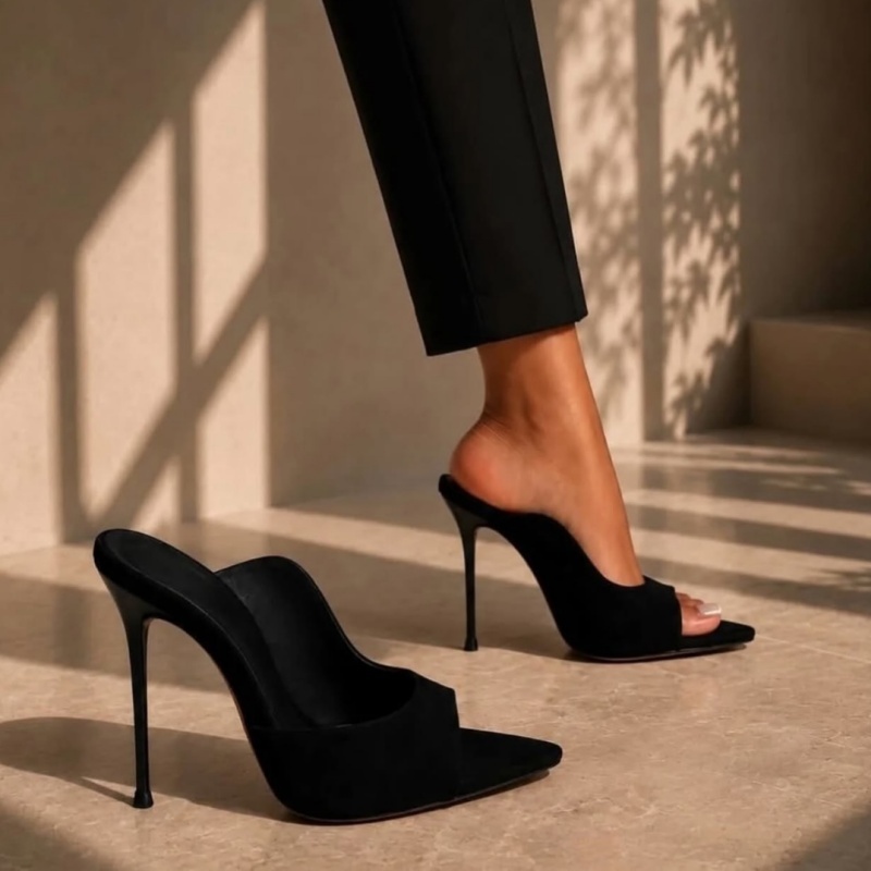 MKKHOU Fashion Pumps New High  - Slip Dress Satin 评论和价格