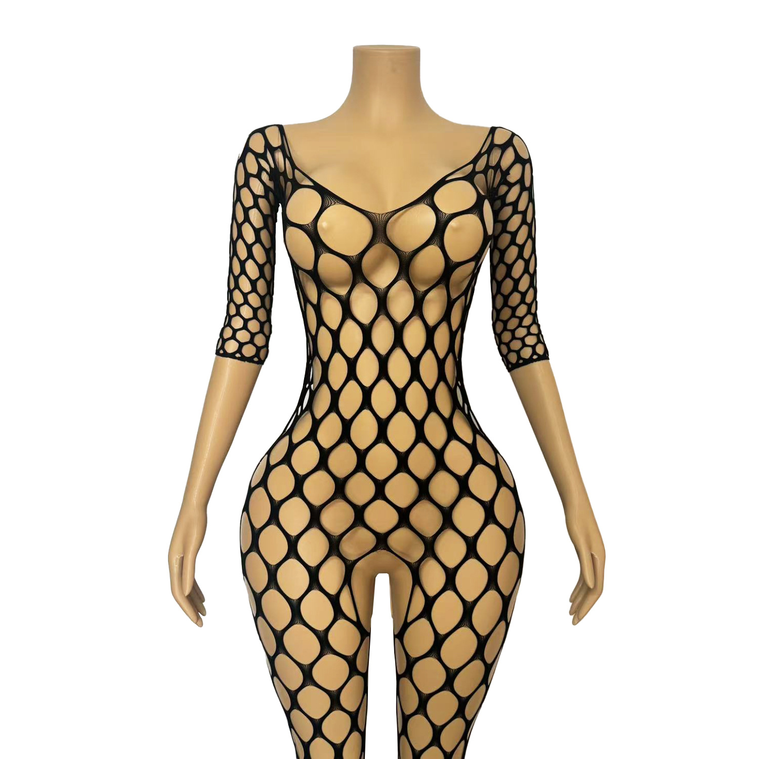Exotic Crotchless Sexy Lingeri - Bodystocking Fishnet 评论和价格